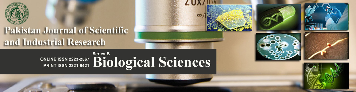 PJSIR Biological Sciences Banner